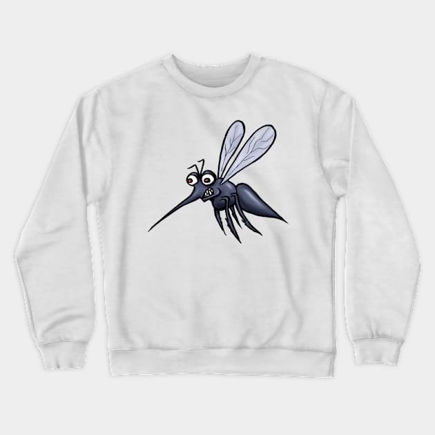 Mosquito Crewneck Sweatshirt by Funky Aviation